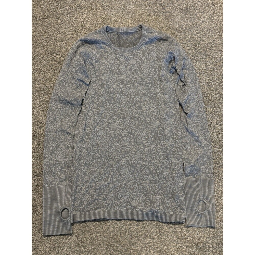 Women’s Lululemon Rest Less Long Sleeve Athletic T-Shirt Size Medium